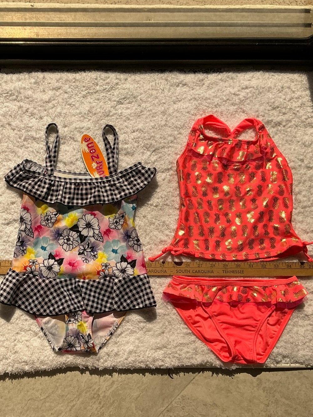 3 Swimsuits Bundle NWT SZ 4/5 (2‎ one pc & 1 tankini set) - Picture 3 of 13